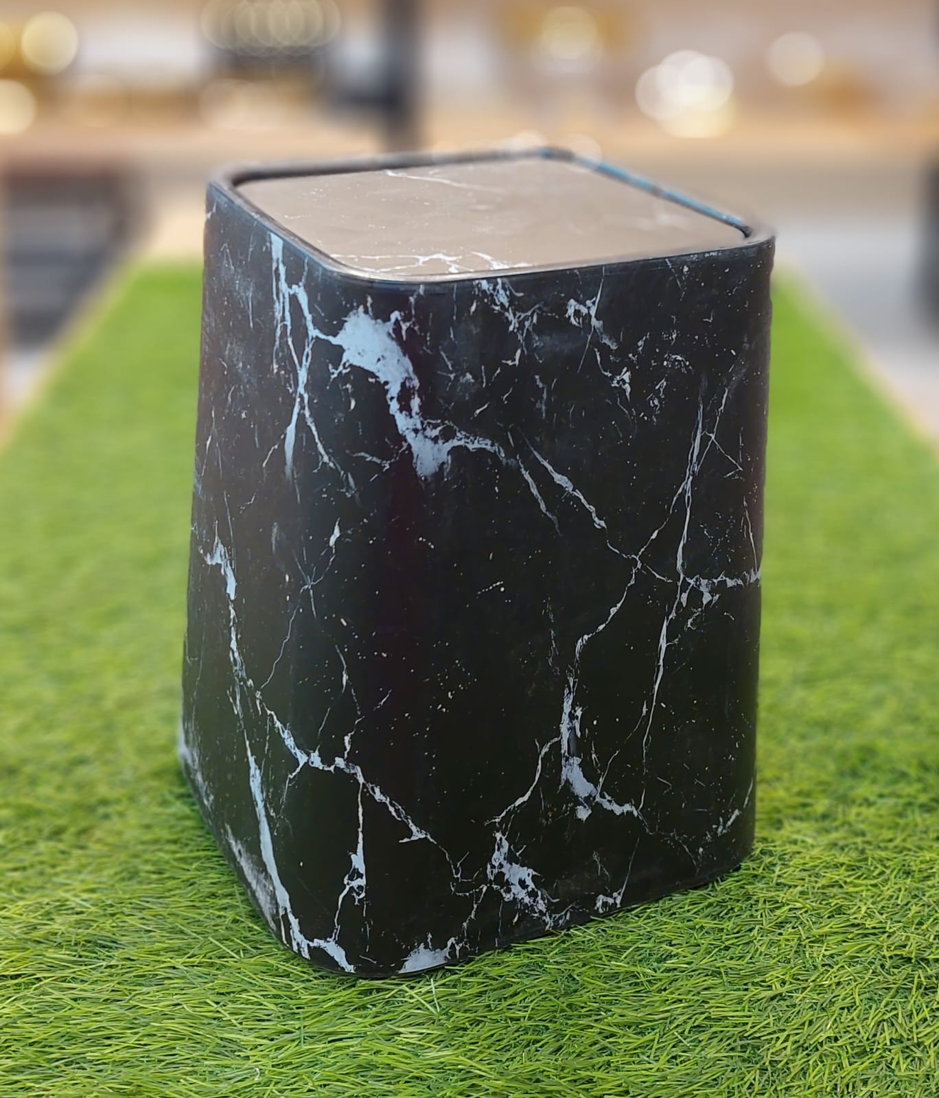 Premium Cube Trash Bin