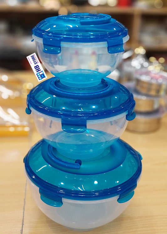3pcs airtight food storage container
