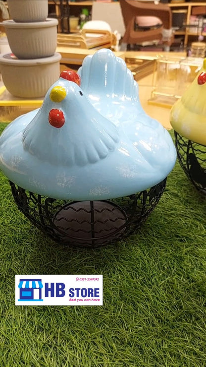 Farmhouse Style Chicken Storage Basket