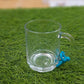 Funky Clear Glass Mug Set