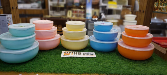 4Pcs Bowl Set With Lid