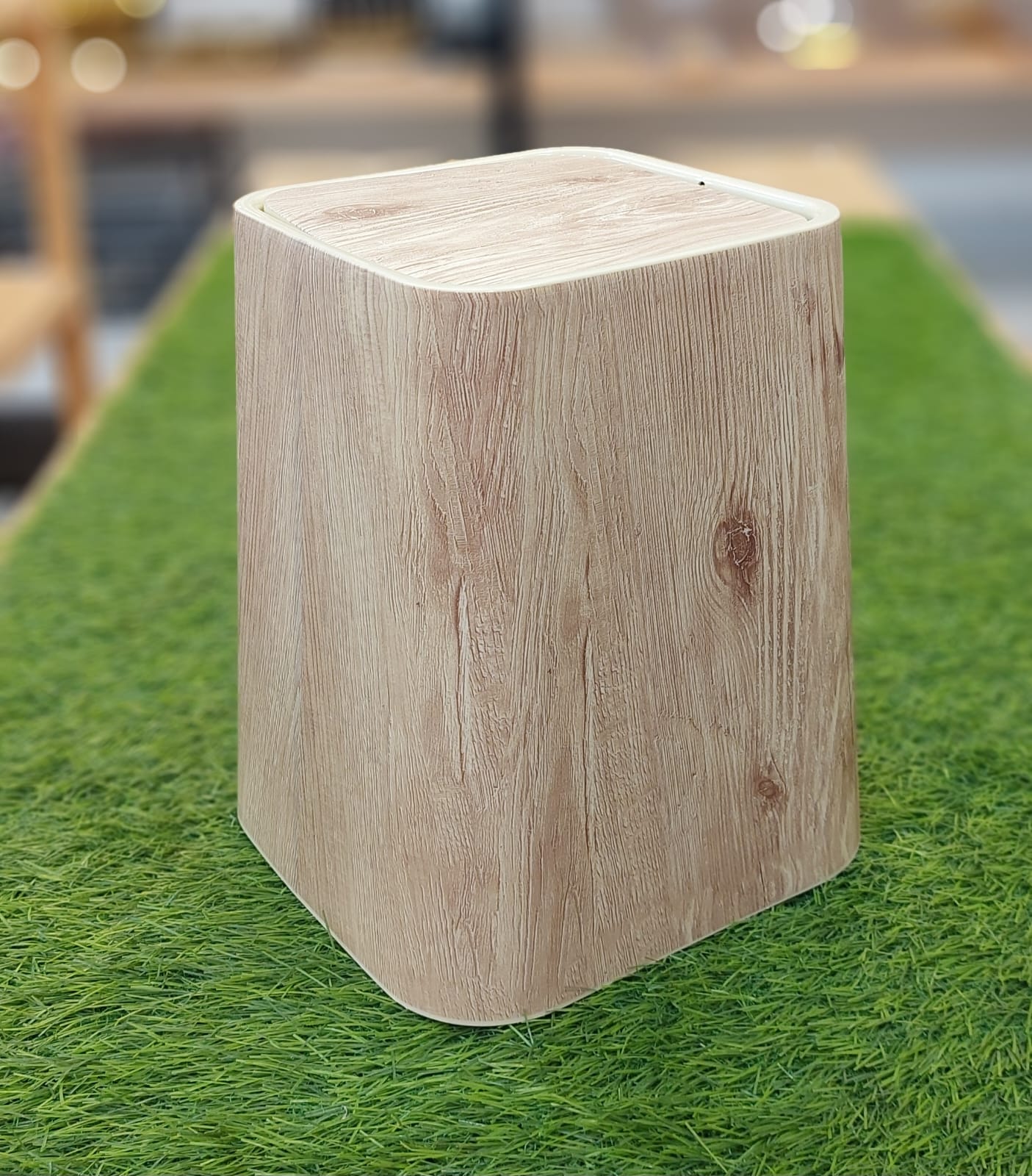 Premium Cube Trash Bin