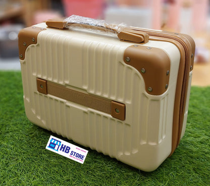 Luggage Style Portable Cosmetic Bag