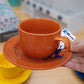 Fiesta Ware Cup and Saucer set
