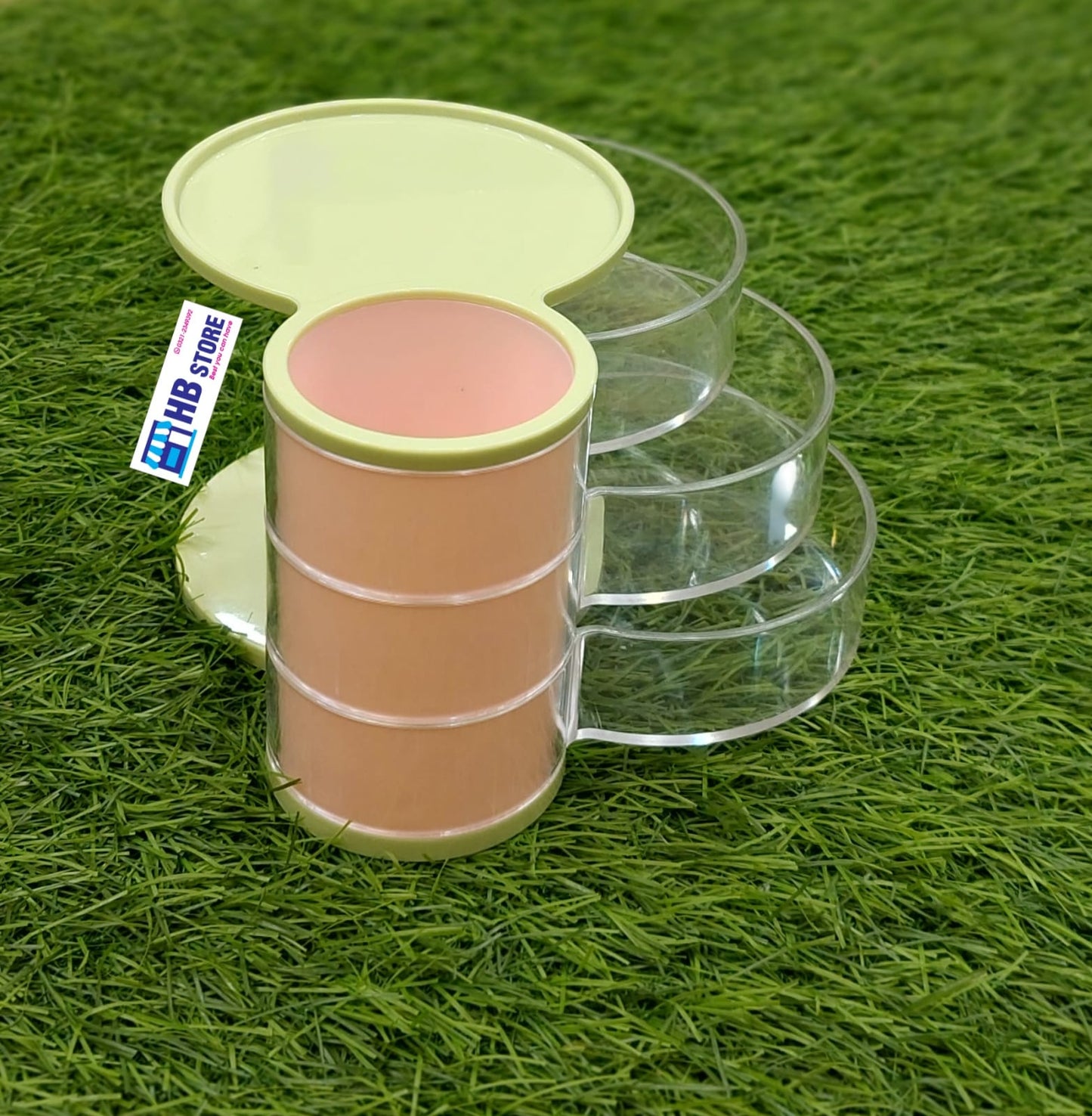 "Acrylic Multi-Layer Storage Organizer"