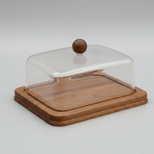 Eco-Friendly Wooden Butter Keeper/Butter Dish