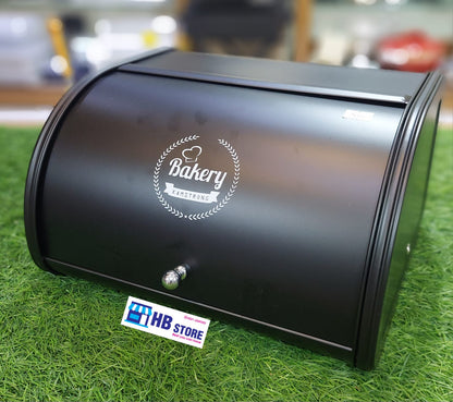 Metal Material Fancy Kitchen Bread Box