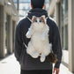 Chongker Realistic Cat Plush Backpack