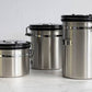 3Pcs Stainless Steel Airtight Jar With Spoon