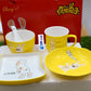 Raving Rabbids Ceramic Kids' Dinnerware Set