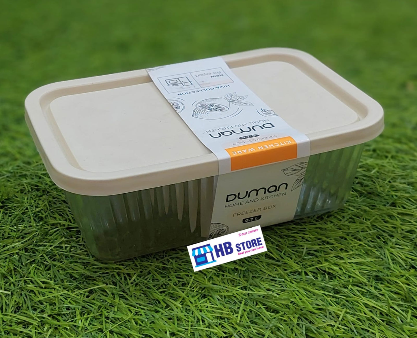 Nesting Freezer Storage Box Set (4 Pcs)