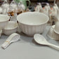 7Pcs Ceramic Soup Bowl Set