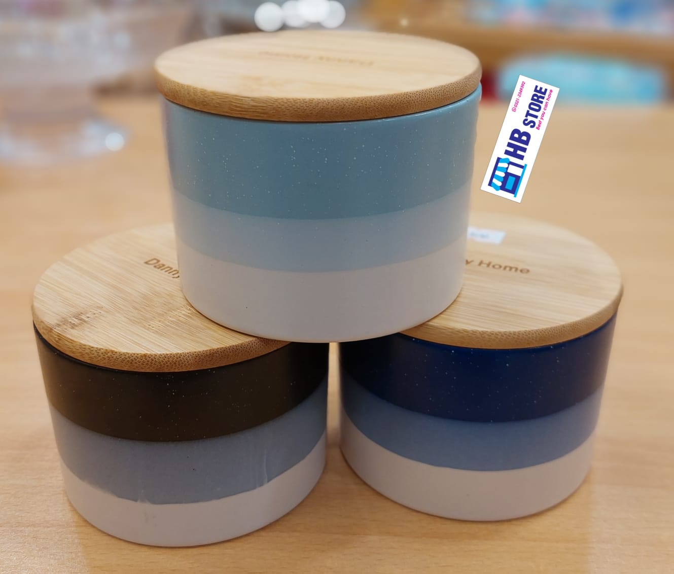 3pcs Danny home airtight jar set