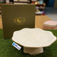 White Angela French Perle Cake Stand