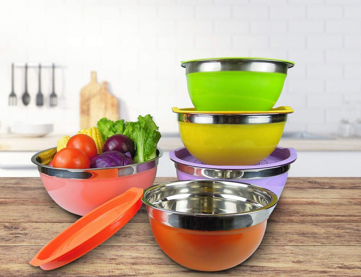 5pcs Colorful Bowl set