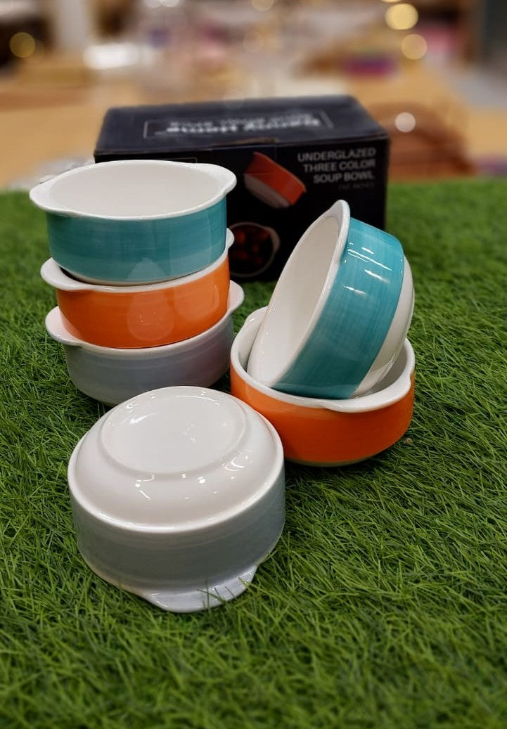 Danny Home Three-Color Soup Bowl Set