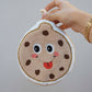 absorbent Hanging Cartoon Coral Fleece Hand Towels & Dishcloths.