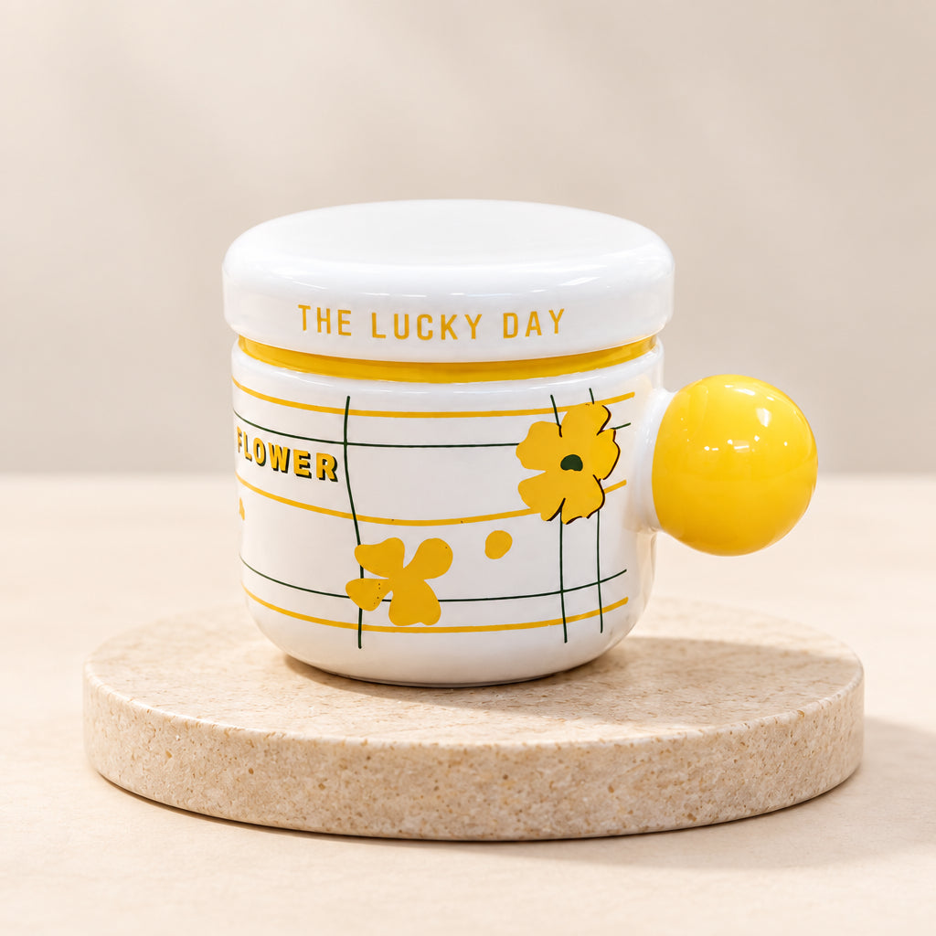 Sphera Ceramic Mug with Lid