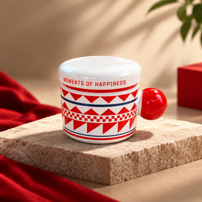 Sphera Ceramic Mug with Lid