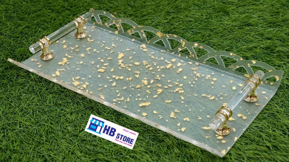 Luxury Acrylic Serving Tray