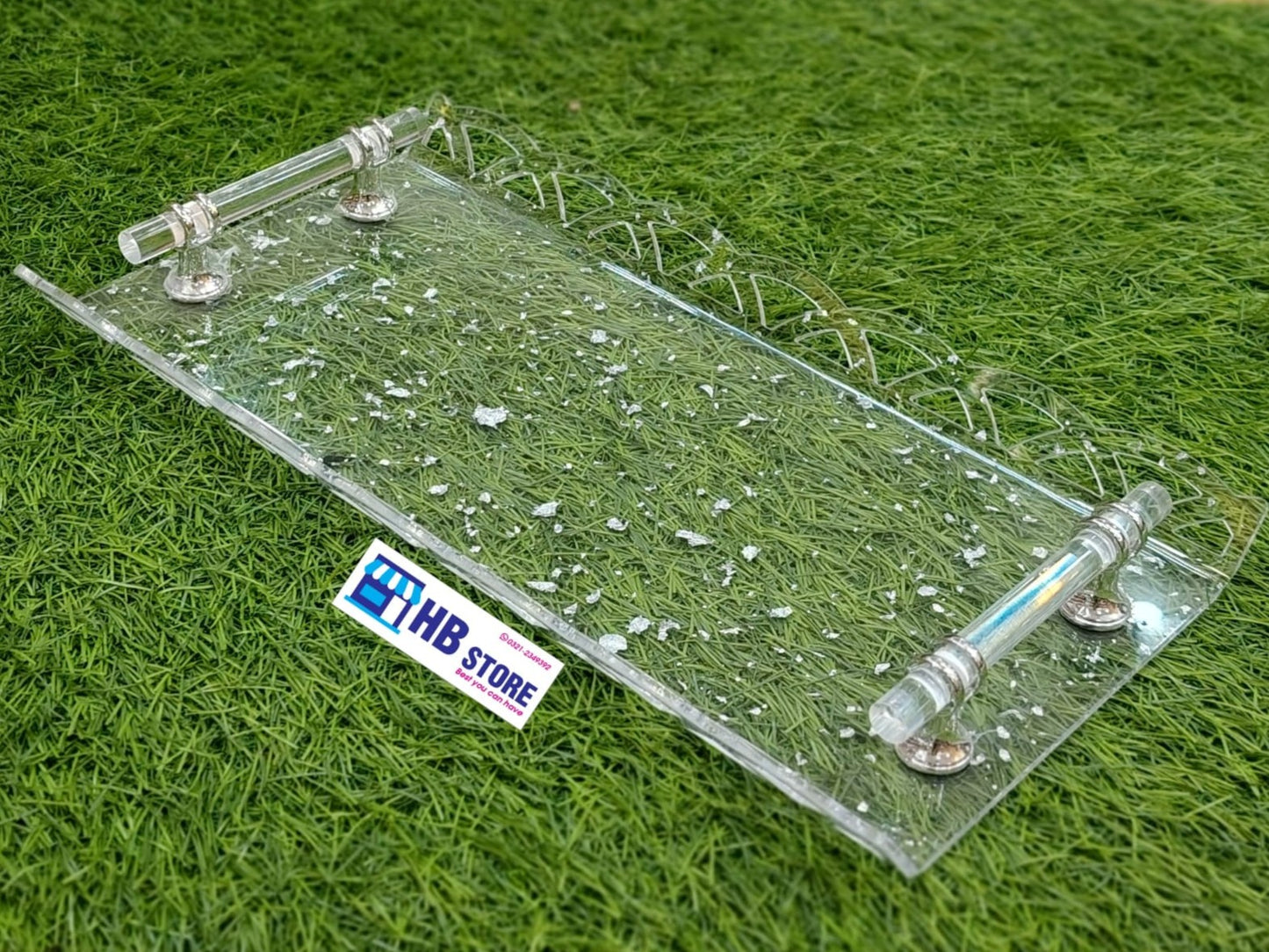 Luxury Acrylic Serving Tray