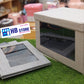 Transparent Window Fabric Storage Boxes，