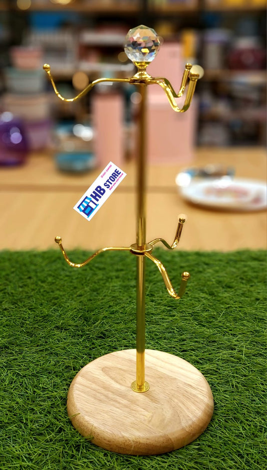 Countertop Mug Tree, 6 Hook Coffee Cup Dryer