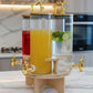 Golden Stag 3-Piece Carousel Drink Dispenser Set