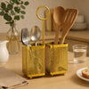 Golden Cuttlery Holder