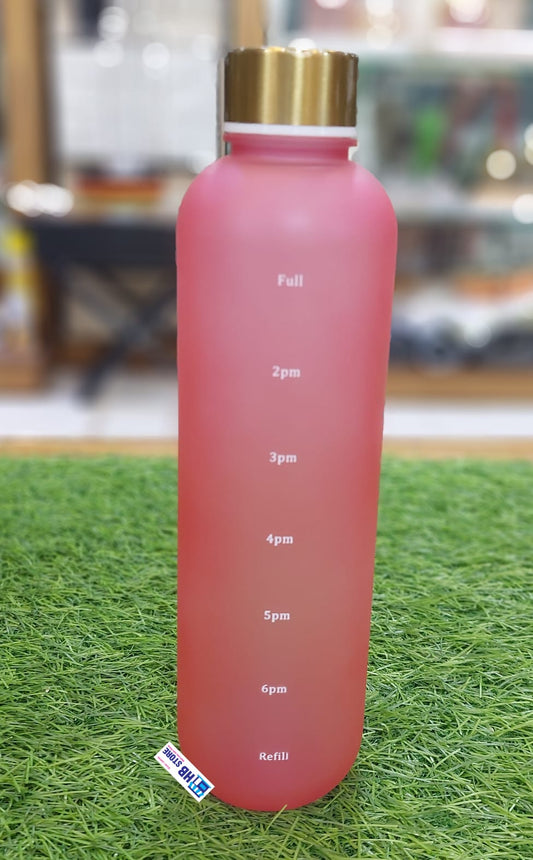 Colored Plastic Water Bottle