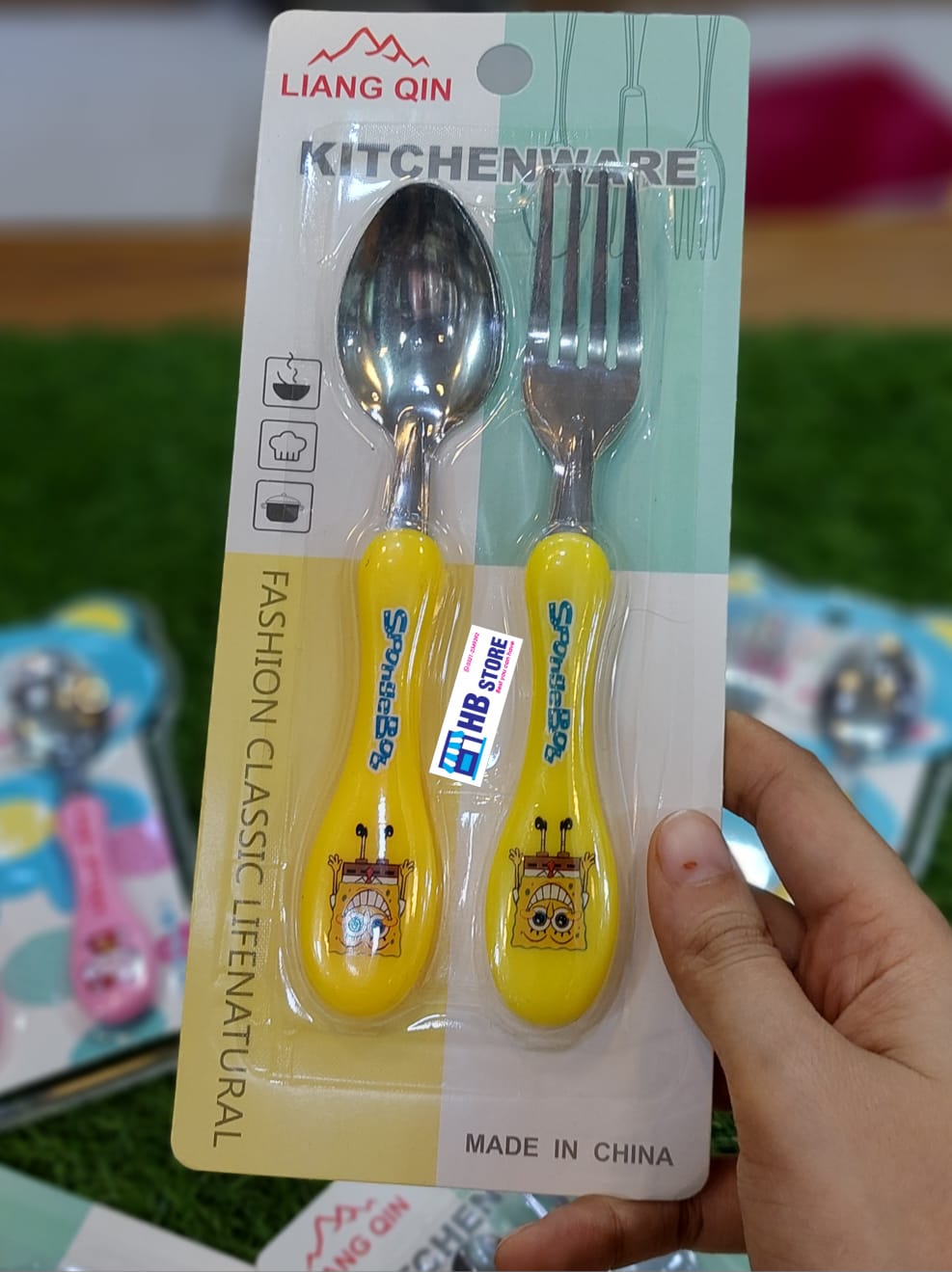 Kids Character Spoon Fork Set