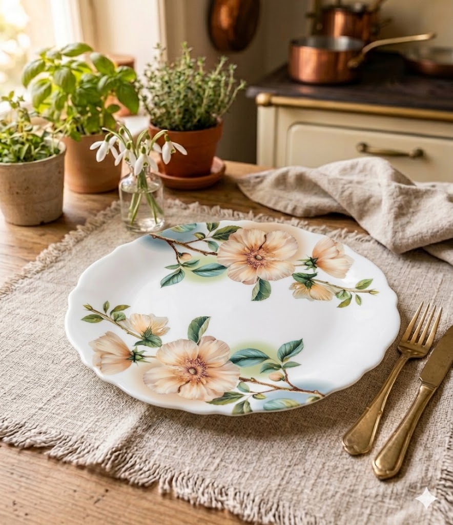 80pcsElegant melamine Dinner set