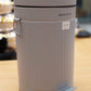 12L Retro Textured Pedal Bin - GREY