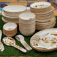 54 Pcs Luxury Melamine Dinner Set