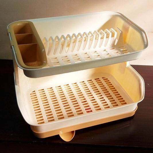 Double Layer Dish Draining Rack