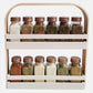 Echowood Spice Rack, 12 pieces