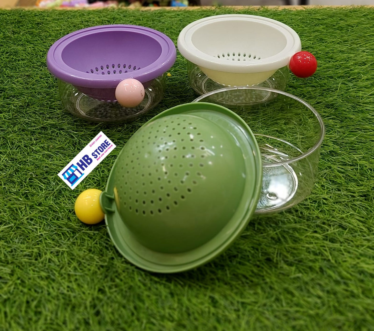 Compact Mini Drainer Bowl – Handy Rinsing & Straining Solution