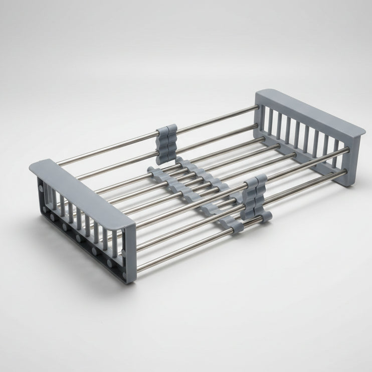Adjustable Over-Sink Dish Drying Rack