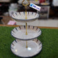 3 Tire Melamine Cake & Pastry Stand