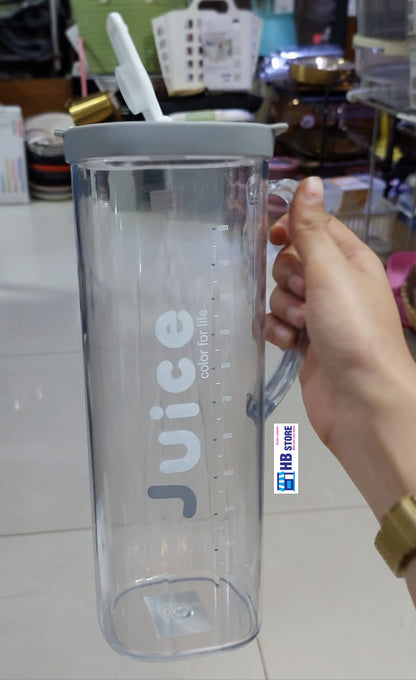 Acrylic Water Juice Handle Jug