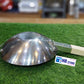 Wooden Handle Stainless Steel Cooking Woak