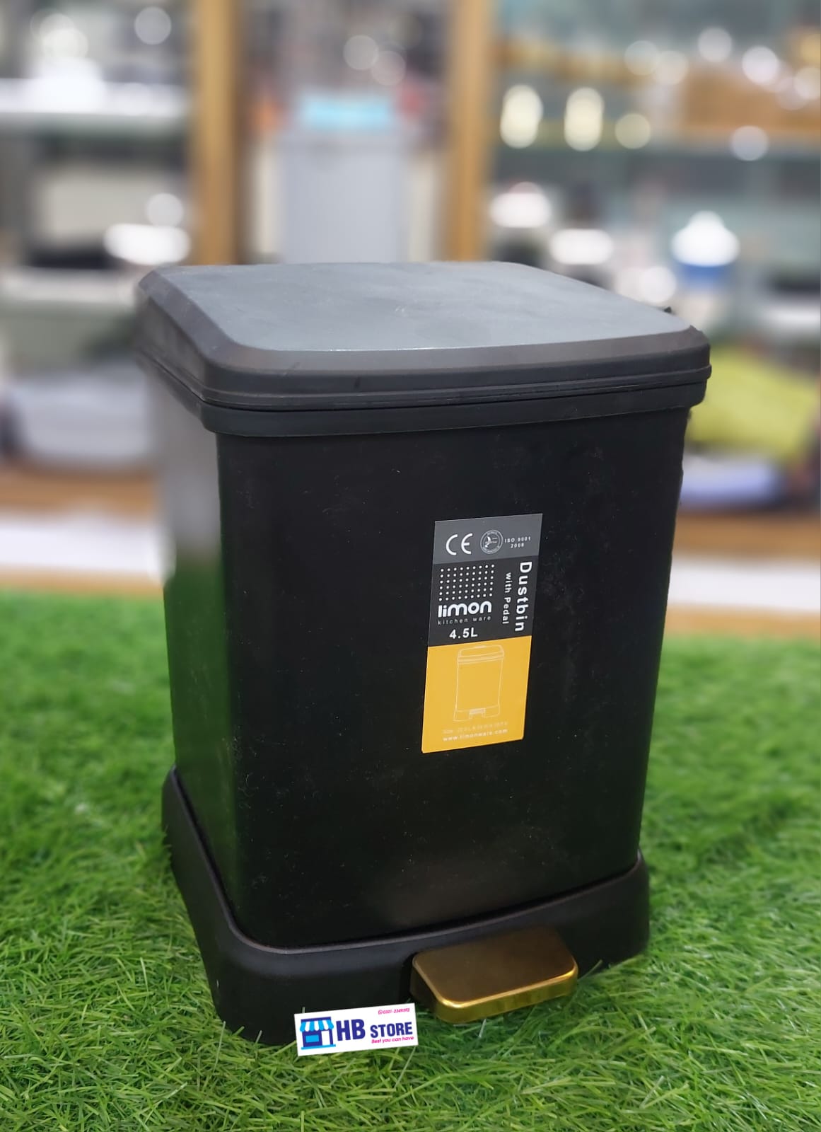 Limon 4.5L Paddle Dustbin