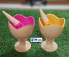 2Pcs Ice Cream Cup With Spoon