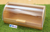 Bamboo Base Roll-Top Bread Box