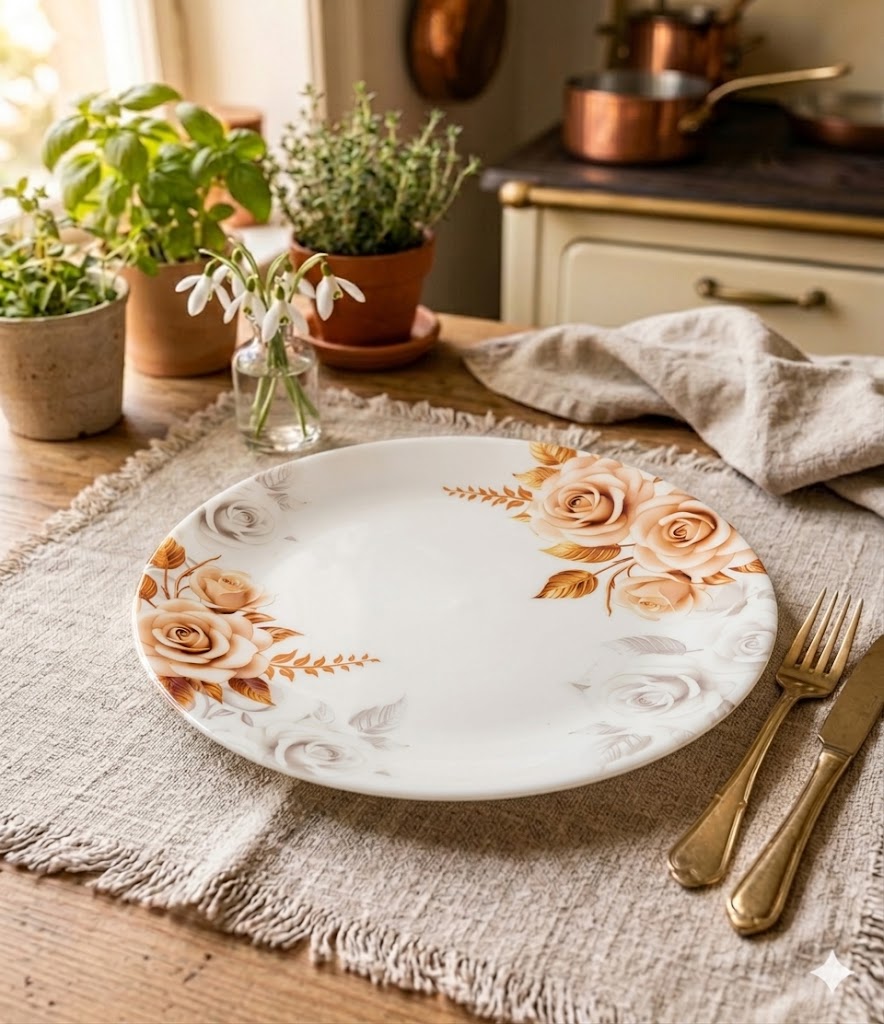 80pcsElegant melamine Dinner set