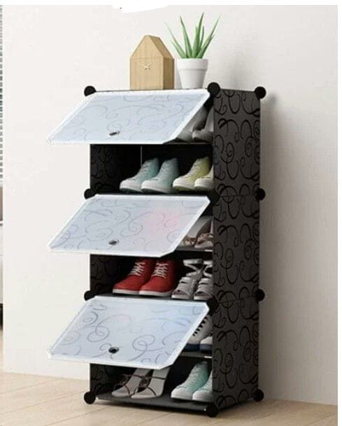 Pvc Fabric Shoes Rack