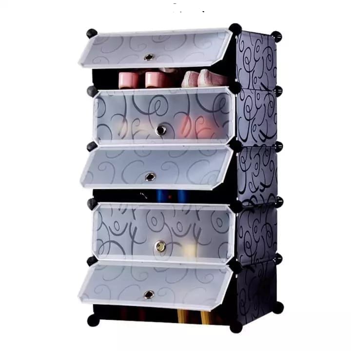 Pvc Fabric Shoes Rack