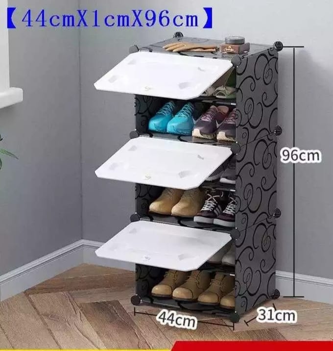 Pvc Fabric Shoes Rack