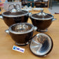 3pcs insulated Casserole food warmer / hotpot set