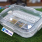 Airtight Food Storage Box with Drainer Basket & Date Tracker – Multi-Purpose Fridge Organizer
